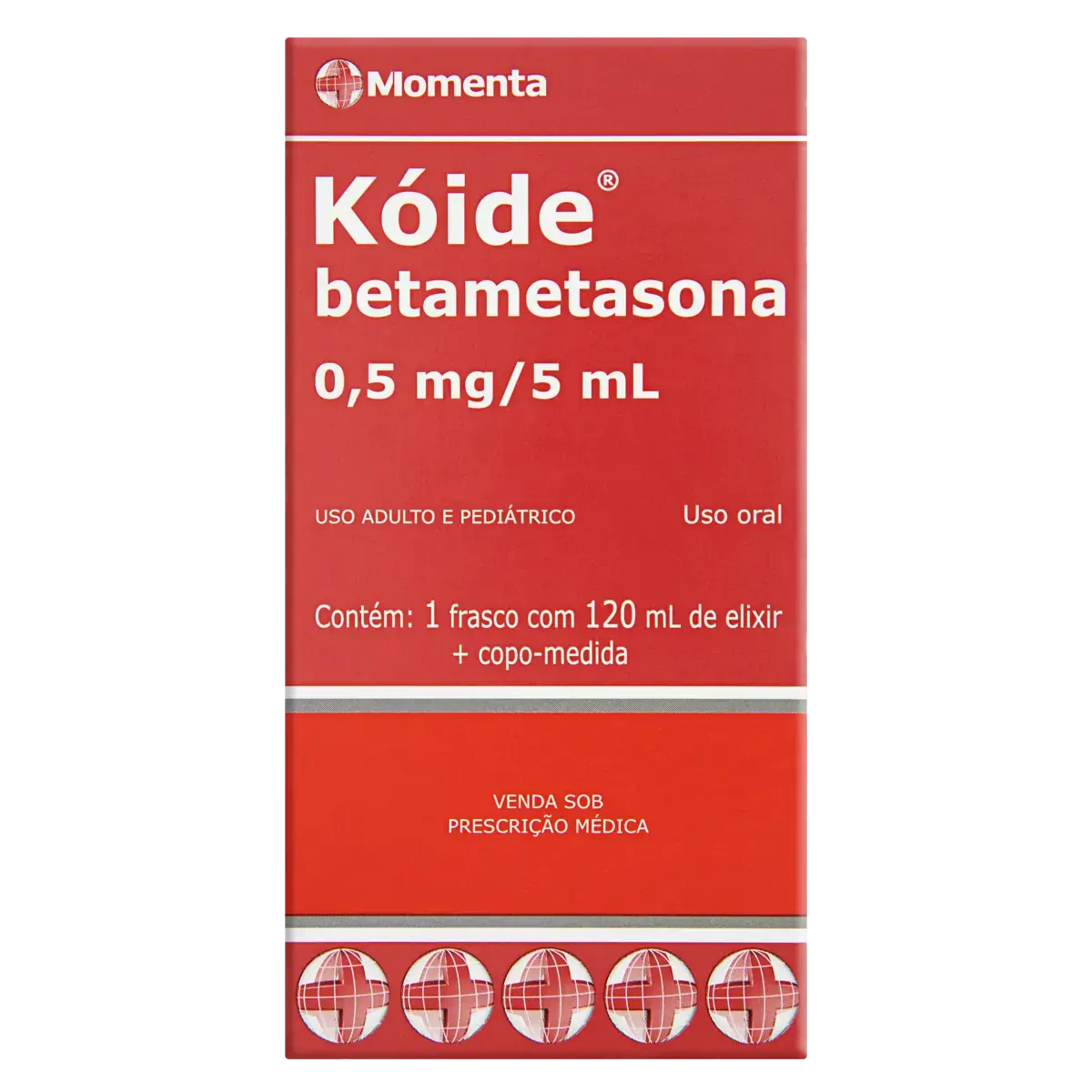 Kóide 0,5mg/5ml Momenta Caixa 120ml Copo Medida