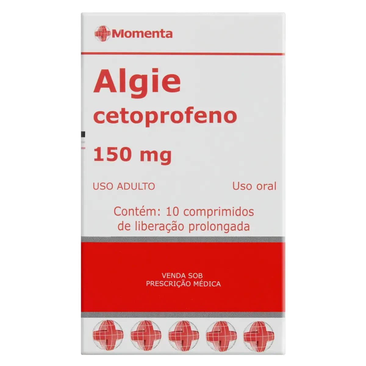Algie 150mg Momenta Caixa 10 Comprimidos