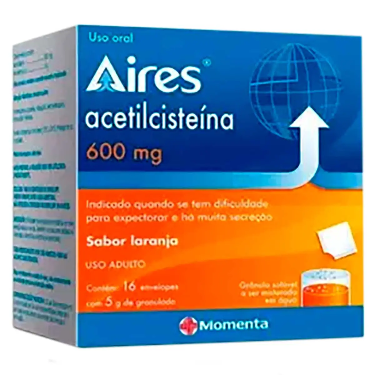 Aires 600mg com 16 envelopes