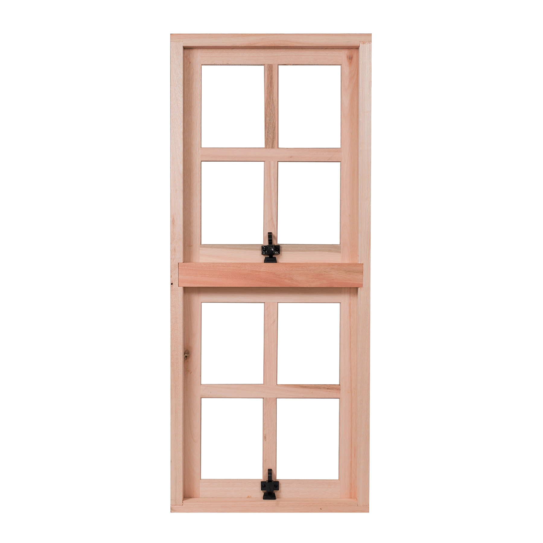 Janela de Madeira Maxim-ar 2 Folhas 120x40cm com Grade Rondosul Natural