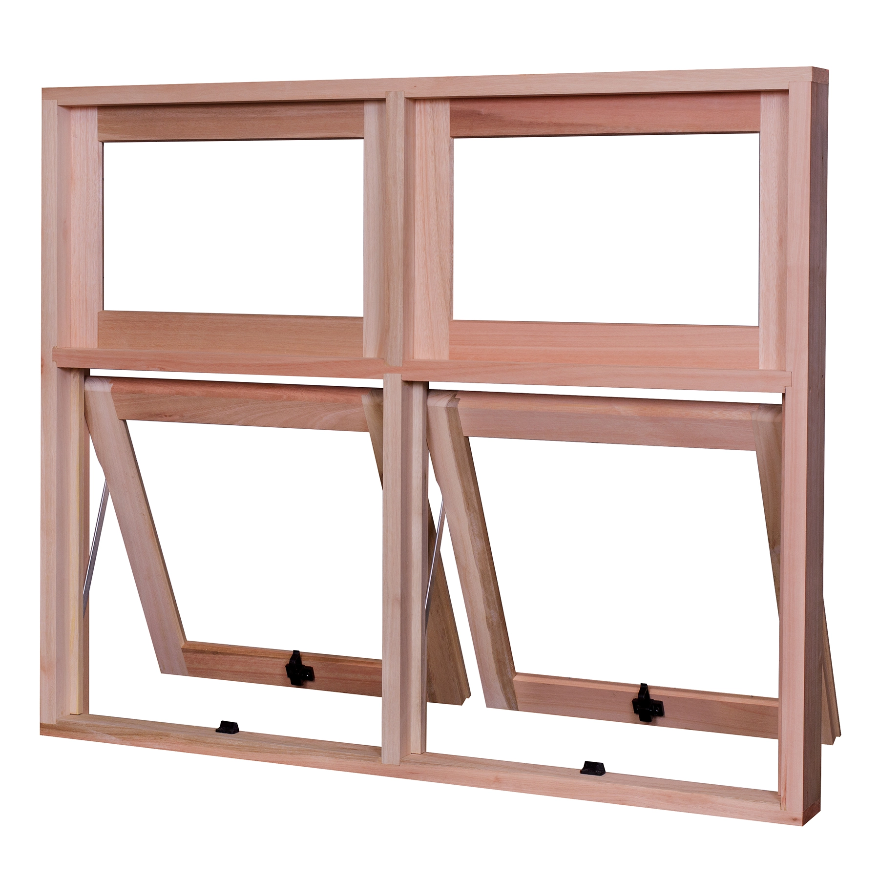 Janela de Madeira Maxim-ar 4 Folhas 100x150cm Rondosul Natural