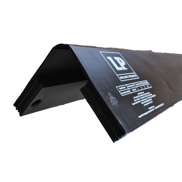 Cumeeira Ventilada Shingle Fibra Lã de Vidro 28x100cm Preto LP Brasil