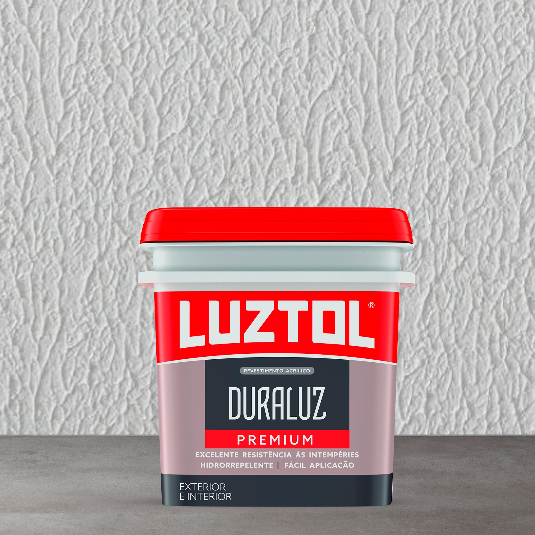 Textura Acrílica Branca 23 Kilos Luztol