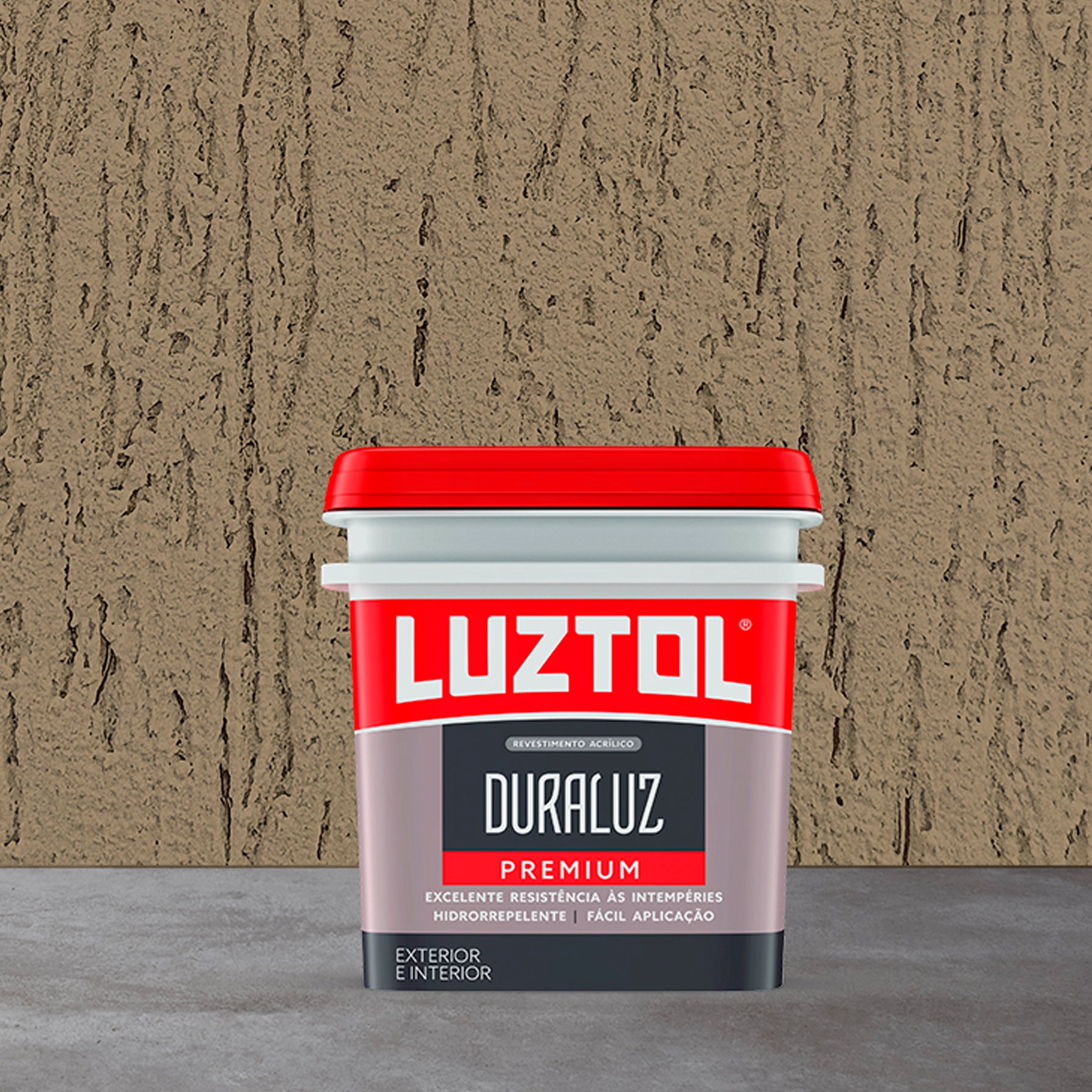 Textura Acrílica Rústica Toscana 23 Kilos Luztol