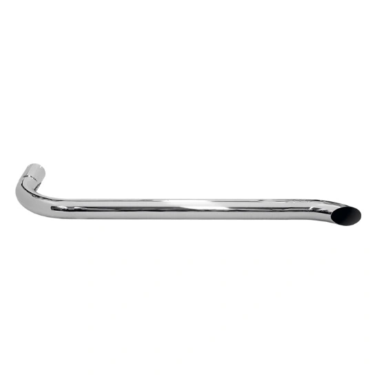 Tubo Lateral Cromado 4.1/2 Pol. Comprimento 1150mm - FABBOF TB1001