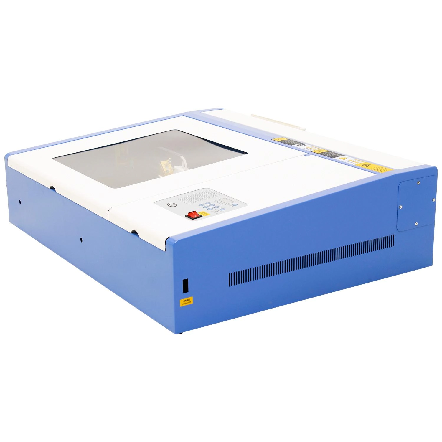 Máquina Cnc Router Laser Corte E Gravação Sensor Fluxo De Água 30x20cm 40w 220v