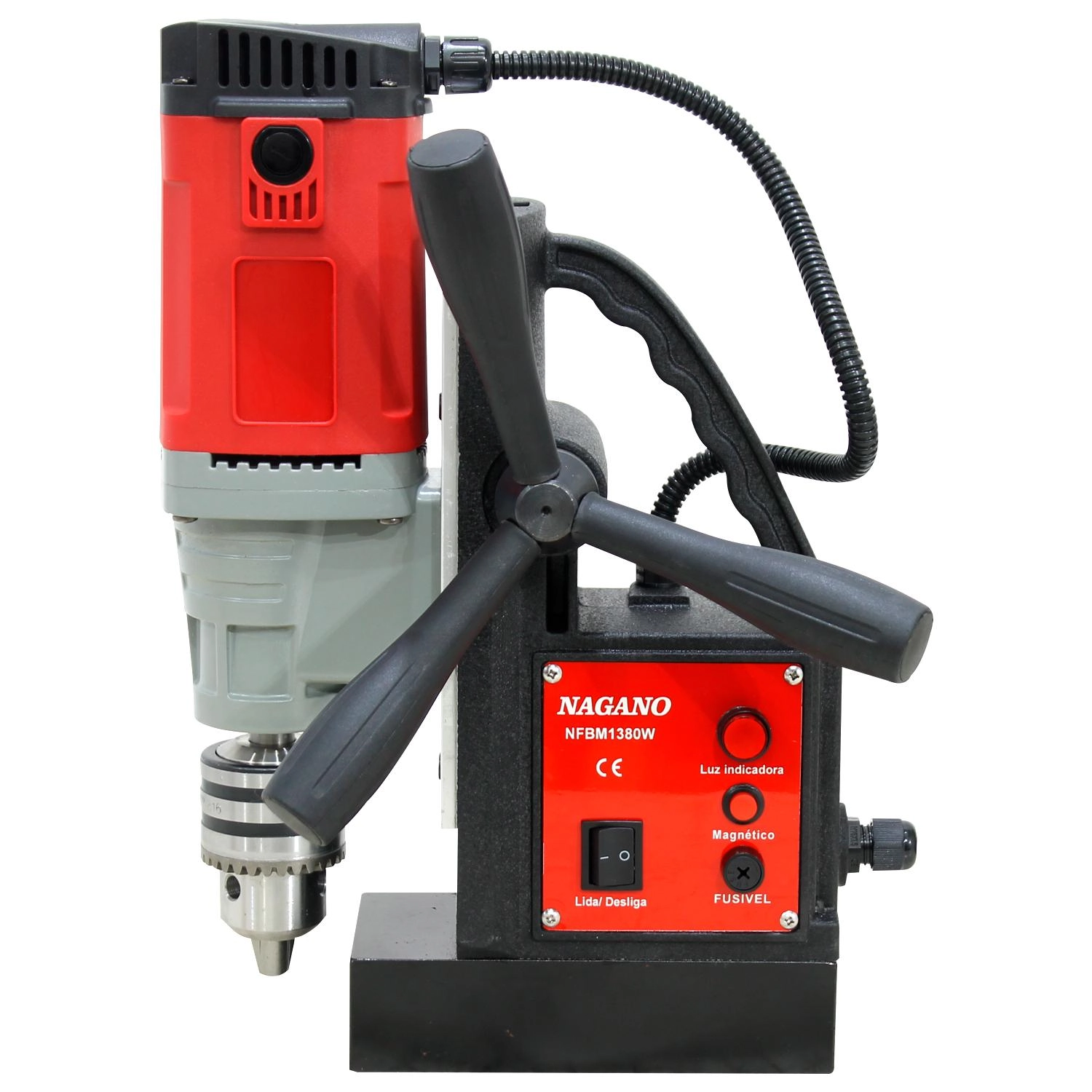 Furadeira Base Magnética 150mm 1380w - 220v