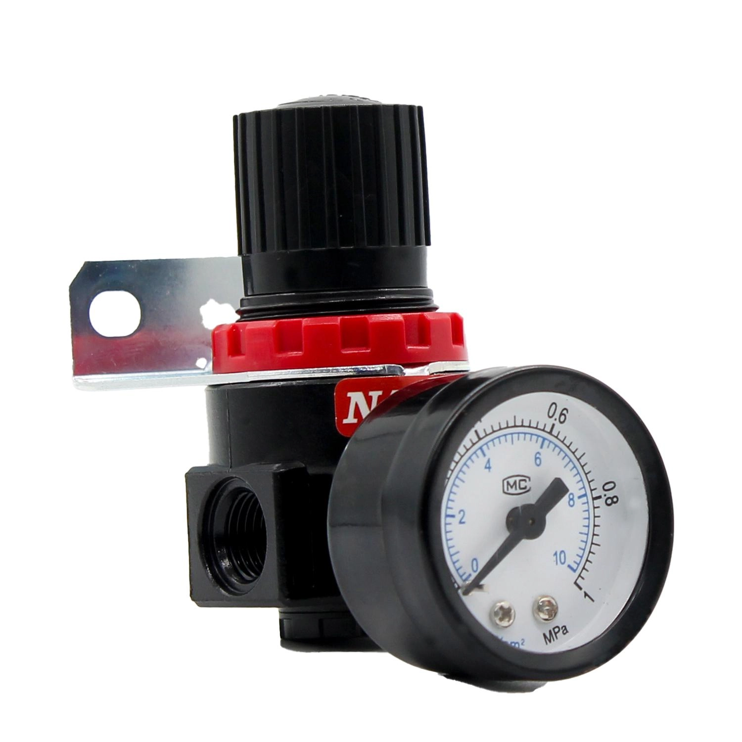 Regulador De Pressão Para Compressor Com Manômetro 10 Bar
