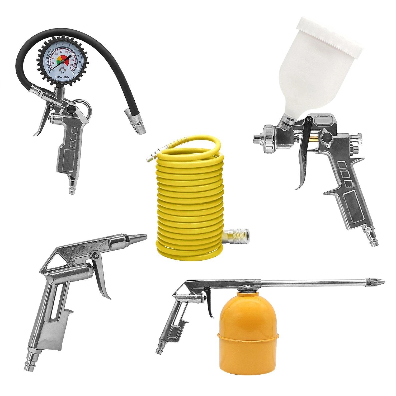 Kit Para Compressor De Ar Com 5 Peças