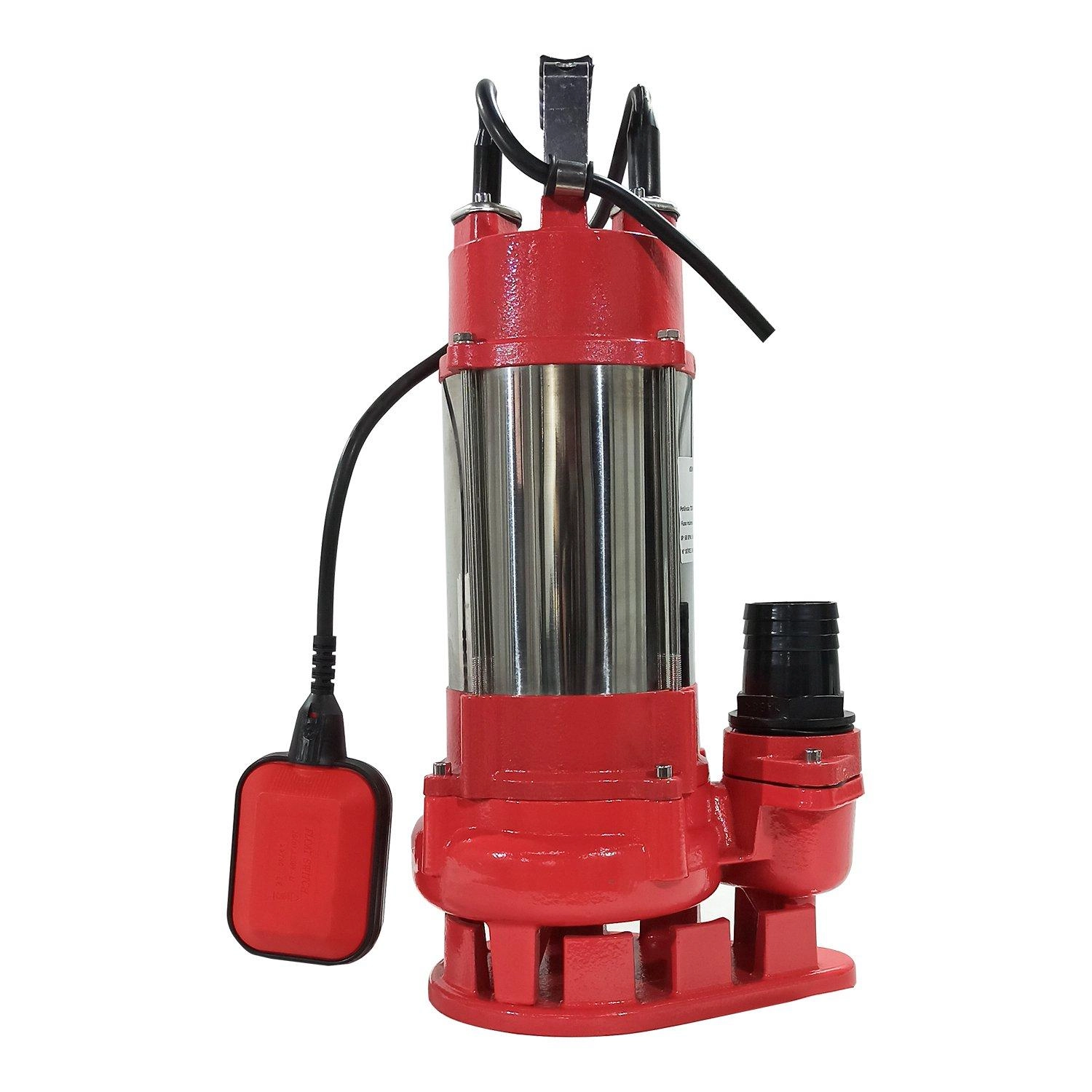 Bomba Submersa Industrial 1cv Para Água Suja Fossa Esgoto