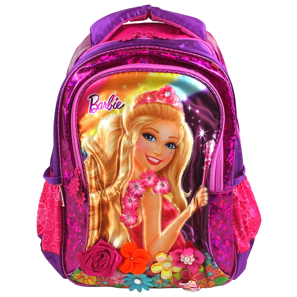 Mochila Infantil Barbie E O Portal Secreto Rosa Sestini
