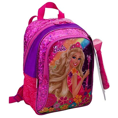 Mochila Infantil Barbie E O Portal Secreto Rosa Sestini