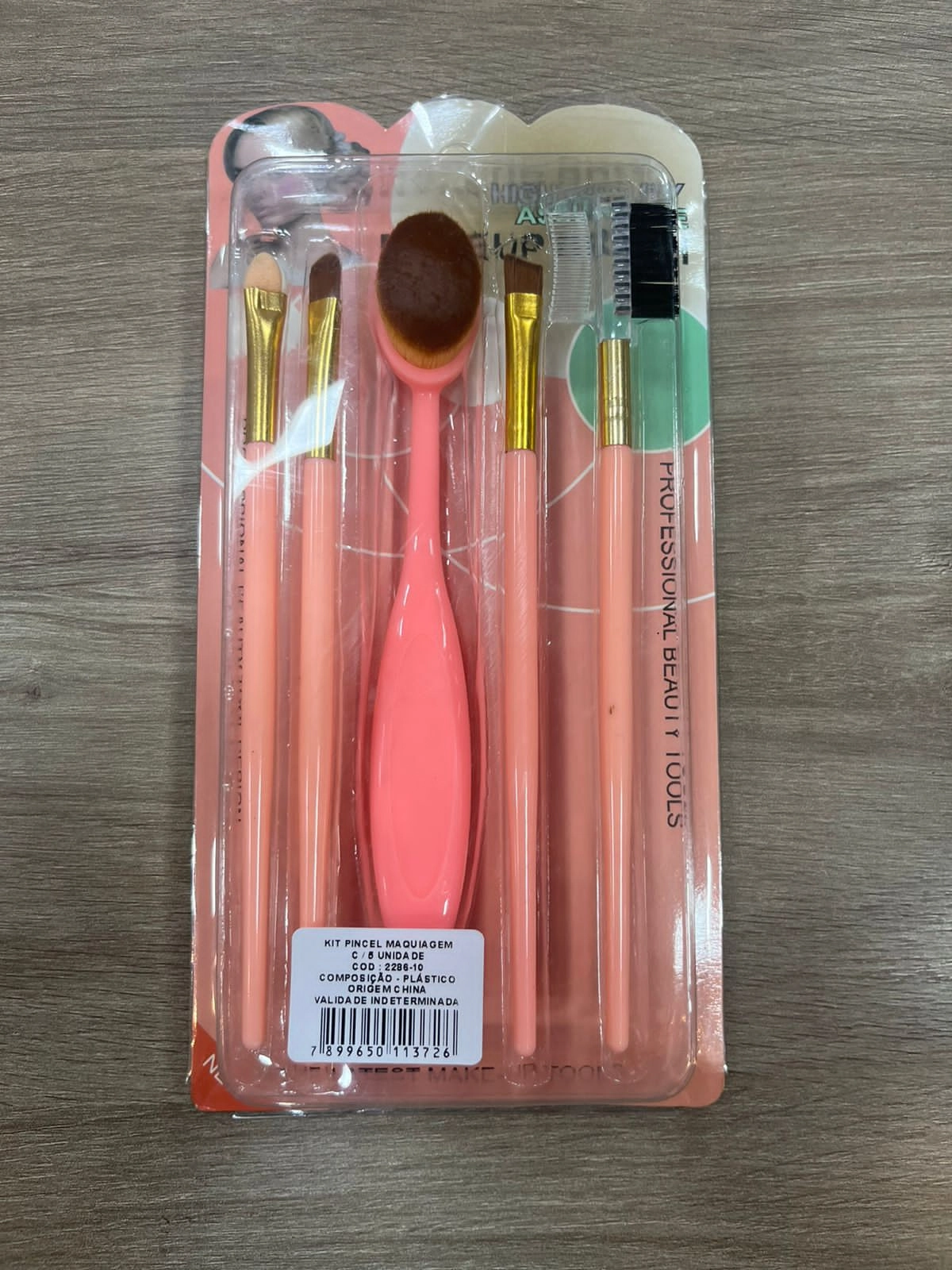 Kit Pincel Maquiagem 5un 2286 10 Real Price