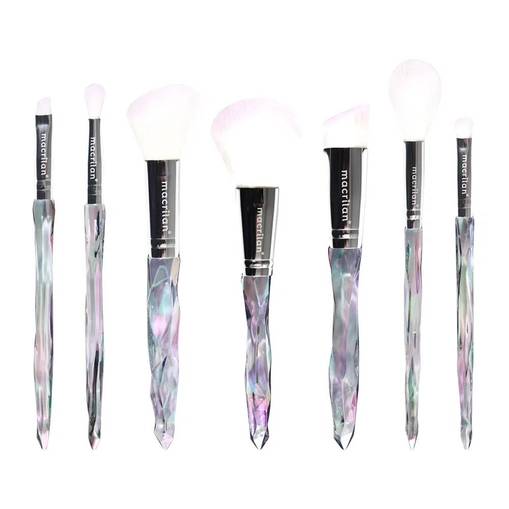 Kit Pincel Diamond Com 7 Unidades Macrilan