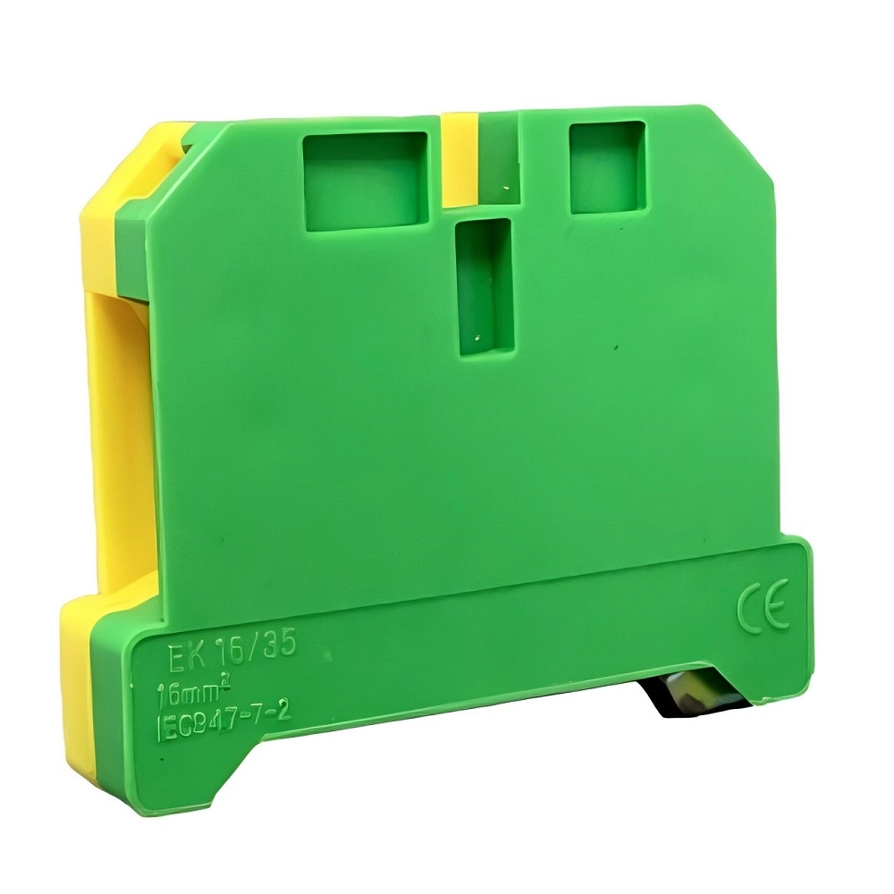 Borne De Passagem Terra Amarelo E Verde 16 Mm
