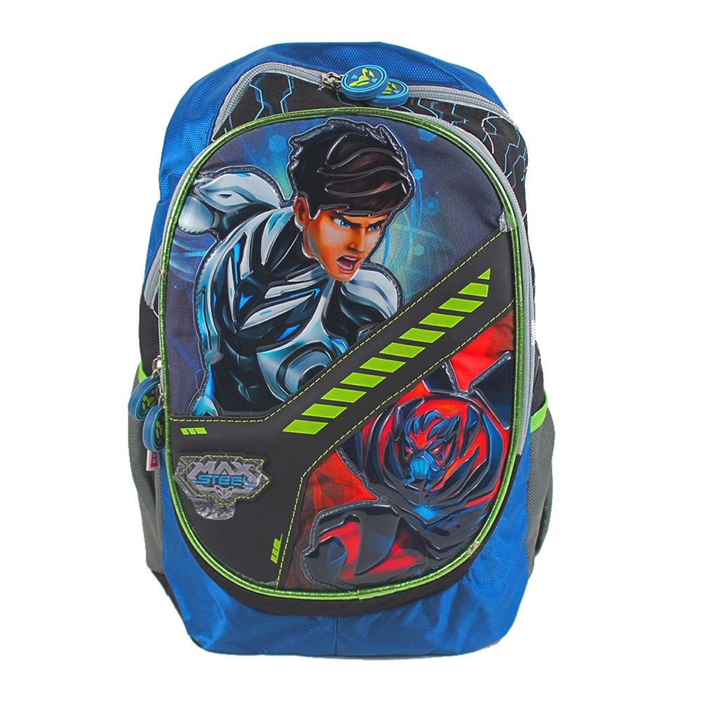 Mochila De Costas Max Steel Sestini M Reforçada Infantil Juvenil Escolar Mix8 575211