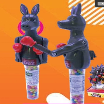 Brinquedo Innovare Porta Balas Canguru Boxe 8g