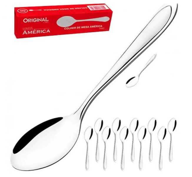 Colher De Mesa America Und