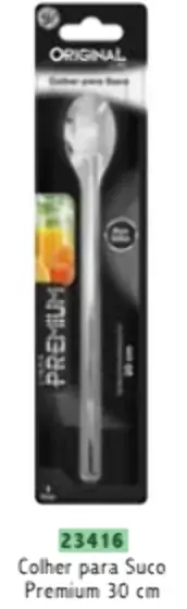 Colher Inox Para Suco Original Line Premium