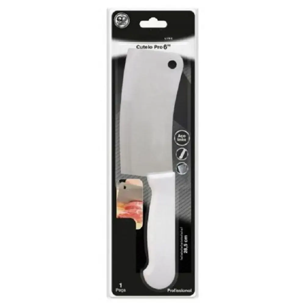 Cutelo Branco Inox Profissional Original Line Premium