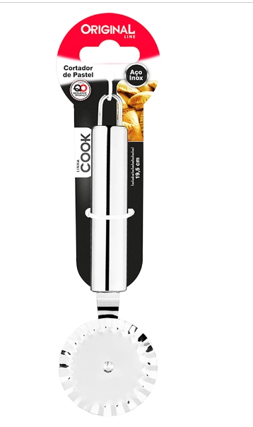 Cortador Para Pastel Inox Original Line Cook