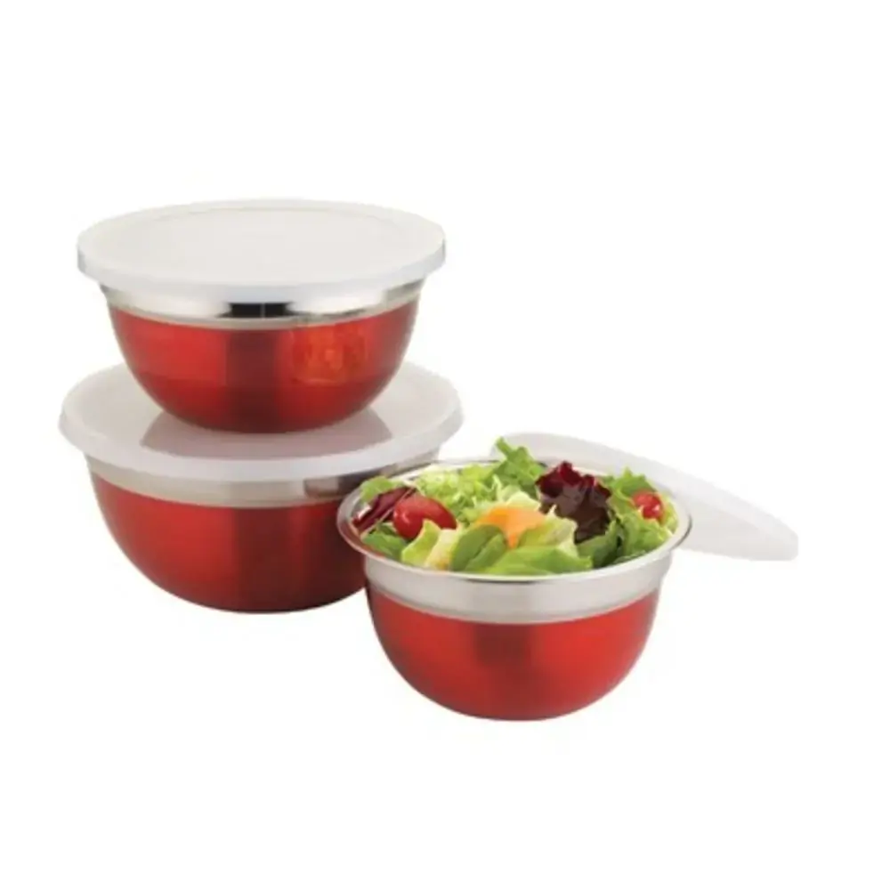 Pote Mantim Inox 3pc Color Yazi