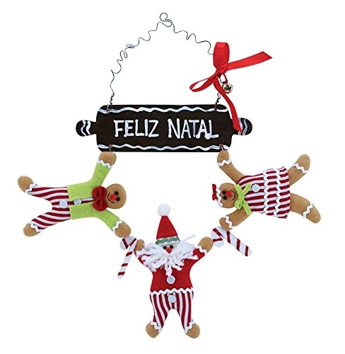Enfeite Natal Guirlanda Cookies 30cm