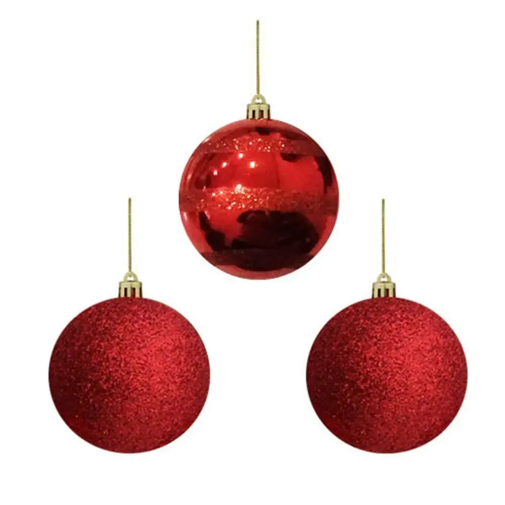 Bola Natal Yangzi 6cm C/5 Mista Decorada