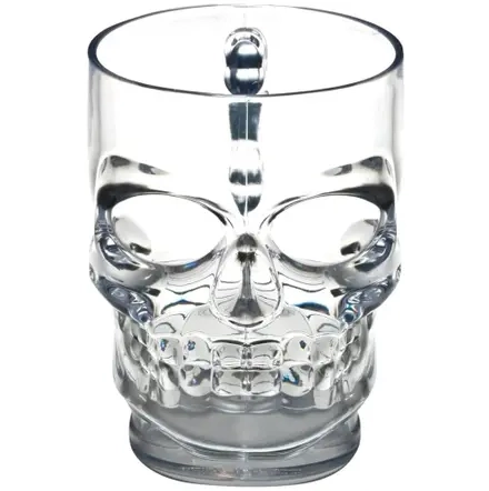 Caneca De Chopp Caveira Vitrizi 540ml
