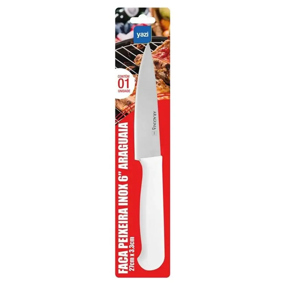 Faca Peixaria Inox 6 Araguaia Yazi