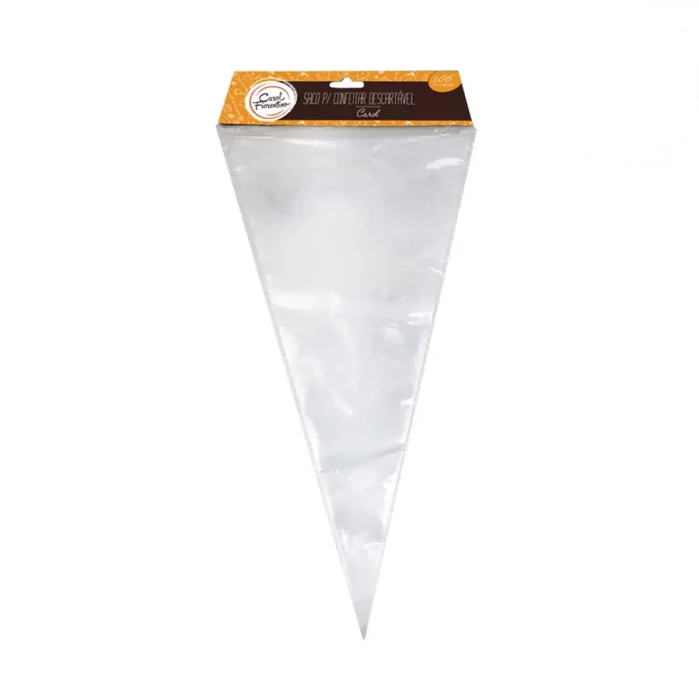 Saco P/confeitar Descart.36cm C/6 Carol