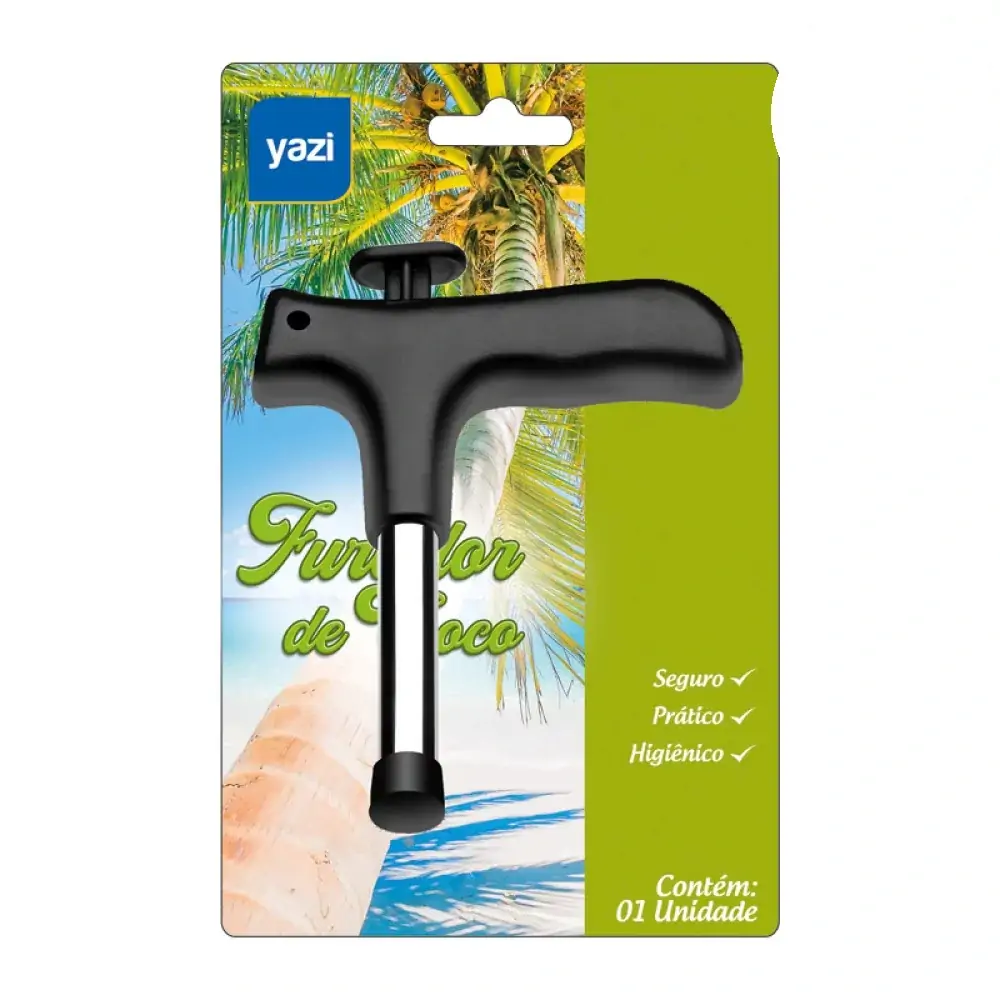 Furador De Coco Inox Yangzi