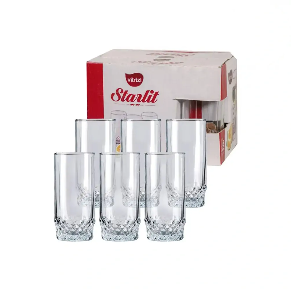 Jg Copos Vitrizi Starlit 6pcs