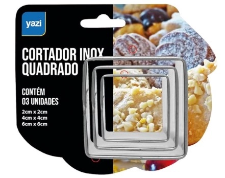 Un 001 Cortador Yangzi Inox Quadrado