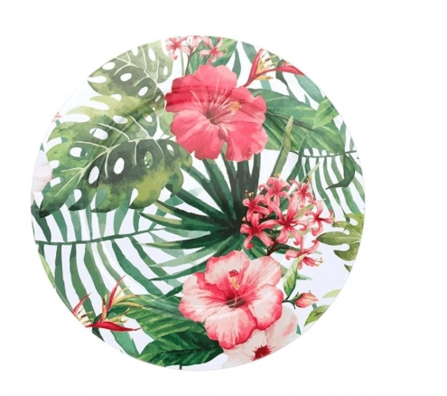 Sousplat Metal Tropical Yangzi 20804