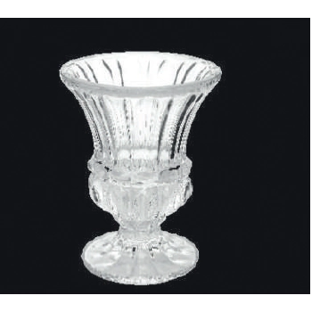 Mini Vaso Lotus Transp 10,5x8cm