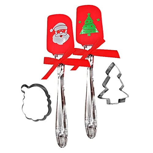 Jogo Util Natal Espátula/cortador 21576 Yangzi