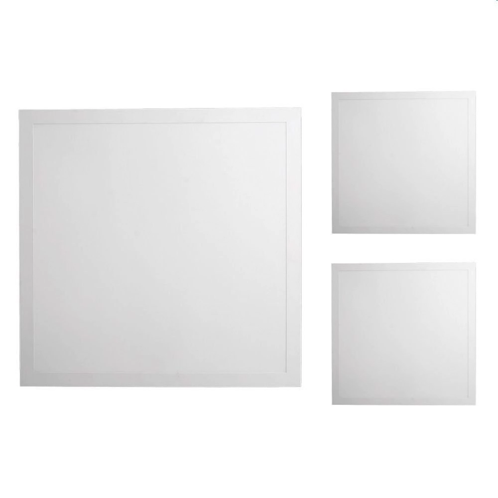 3 Painel De Led Blumenau Slim Quadrado De Embutir 32w Bivolt 6500k Luz Branca