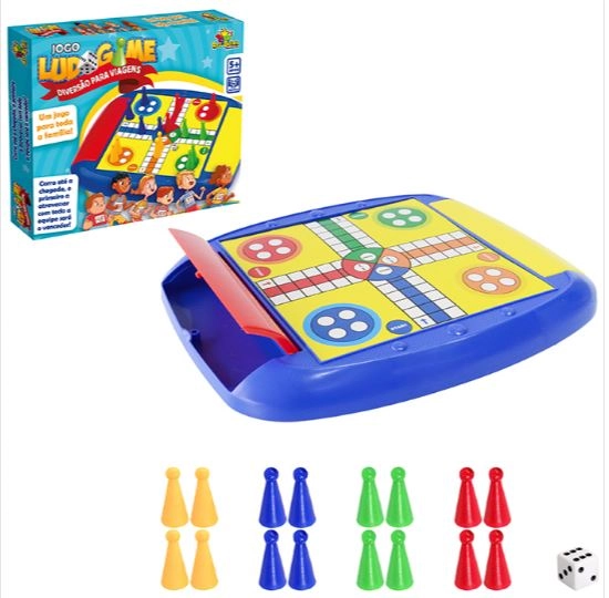Brinq. Jogo Ludo 18 Pcs