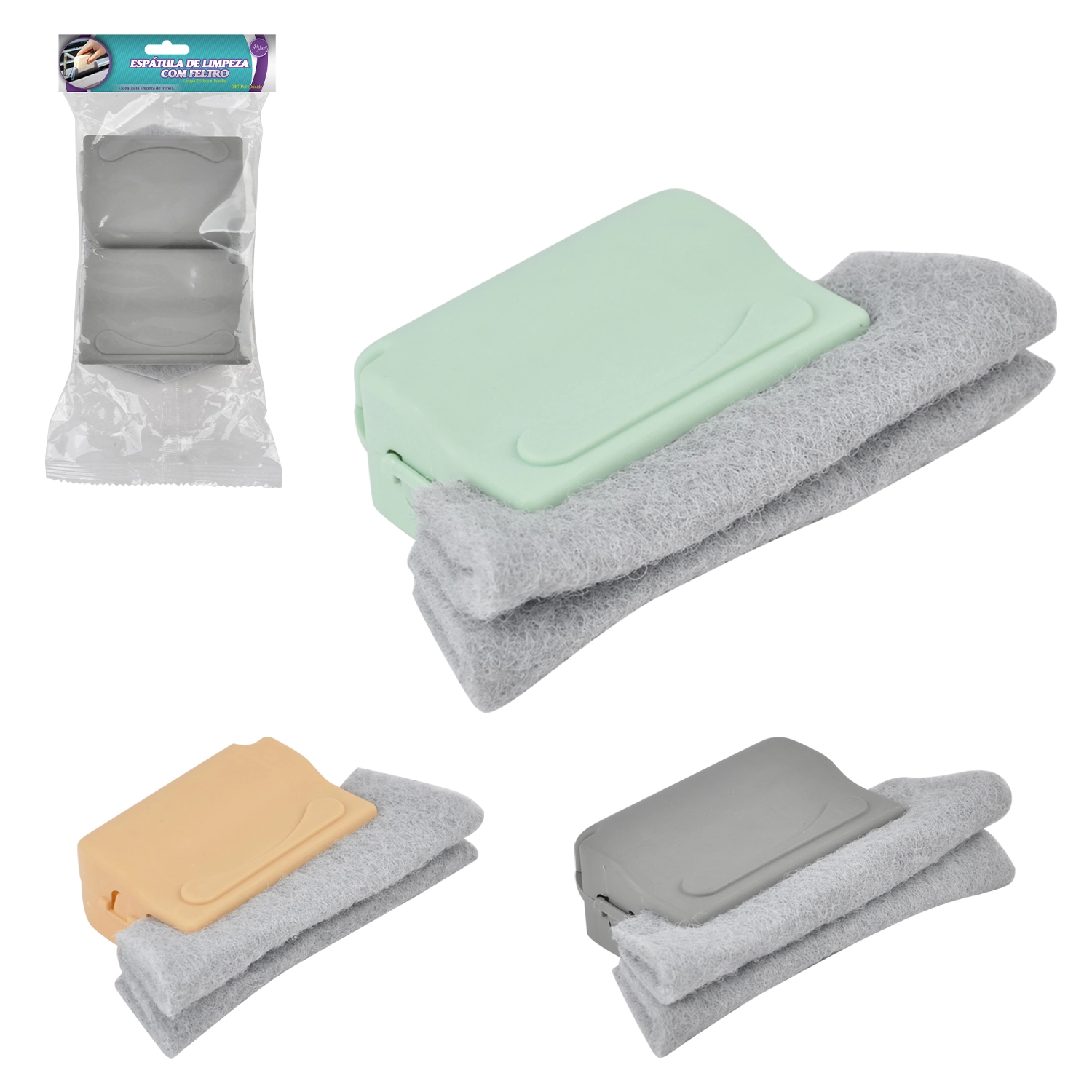 Limpador Trilhos Janela 13,5cm 831017 Issam