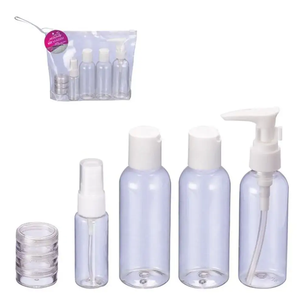 Kit Viagem Zein 5pcs C/ Estojo