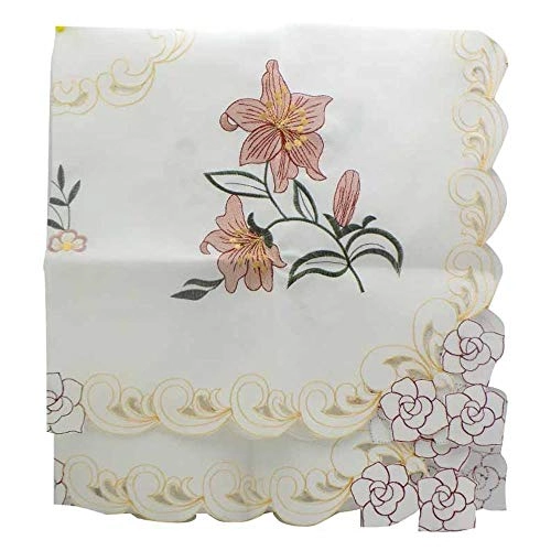 Toalha De Mesa Vazada Qdr 85x85