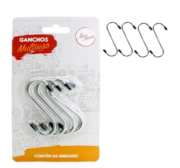 Gancho Metal S 6cm 4pcs