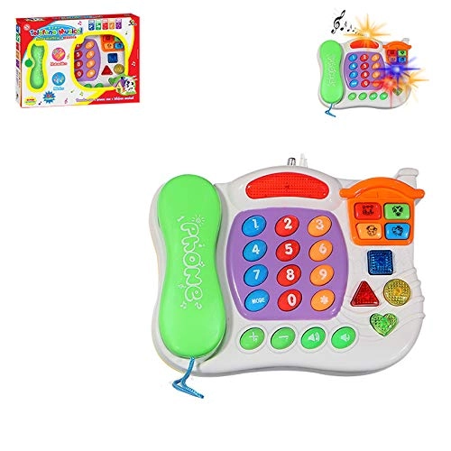 Telefone Musical Com Luz Art Brink