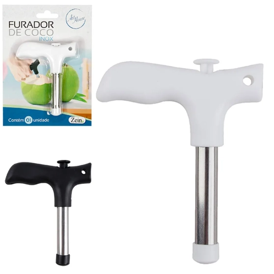 Furador De Coco Art House Inox