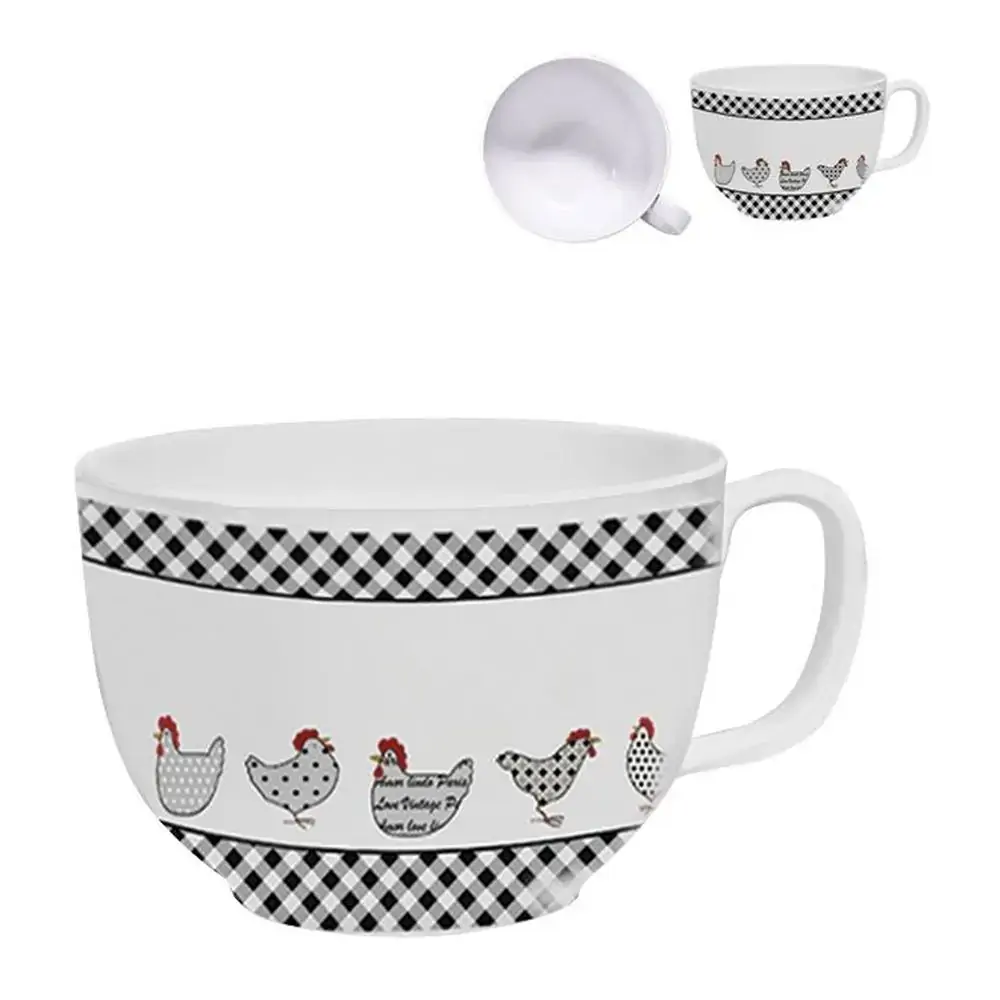 Caneca Carijo 12,5cm Jumbo Preta