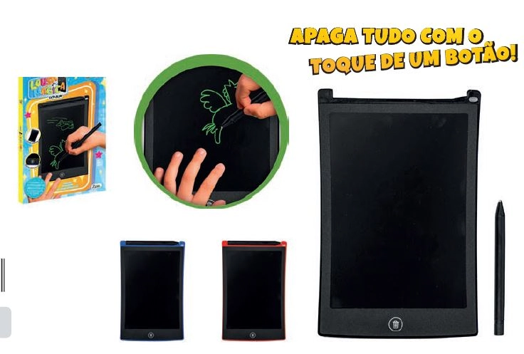 Lousa Magica Lcd Slim 8,5cm Ref.836398