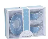 Jg De Xicara De Cafe Poa C/2 Pecas