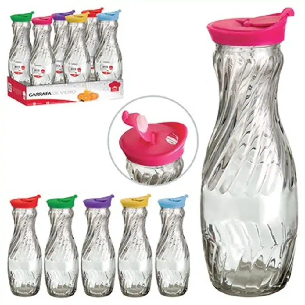 Garrafa Vidro 960ml C/tpa