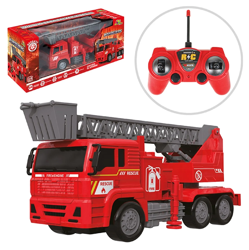 Caminhao Bombeiro C/controle Remoto Ref.836460